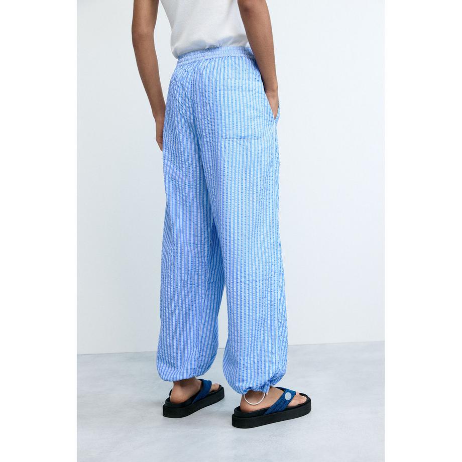 Desigual Pantaloni a gamba larga a righe  