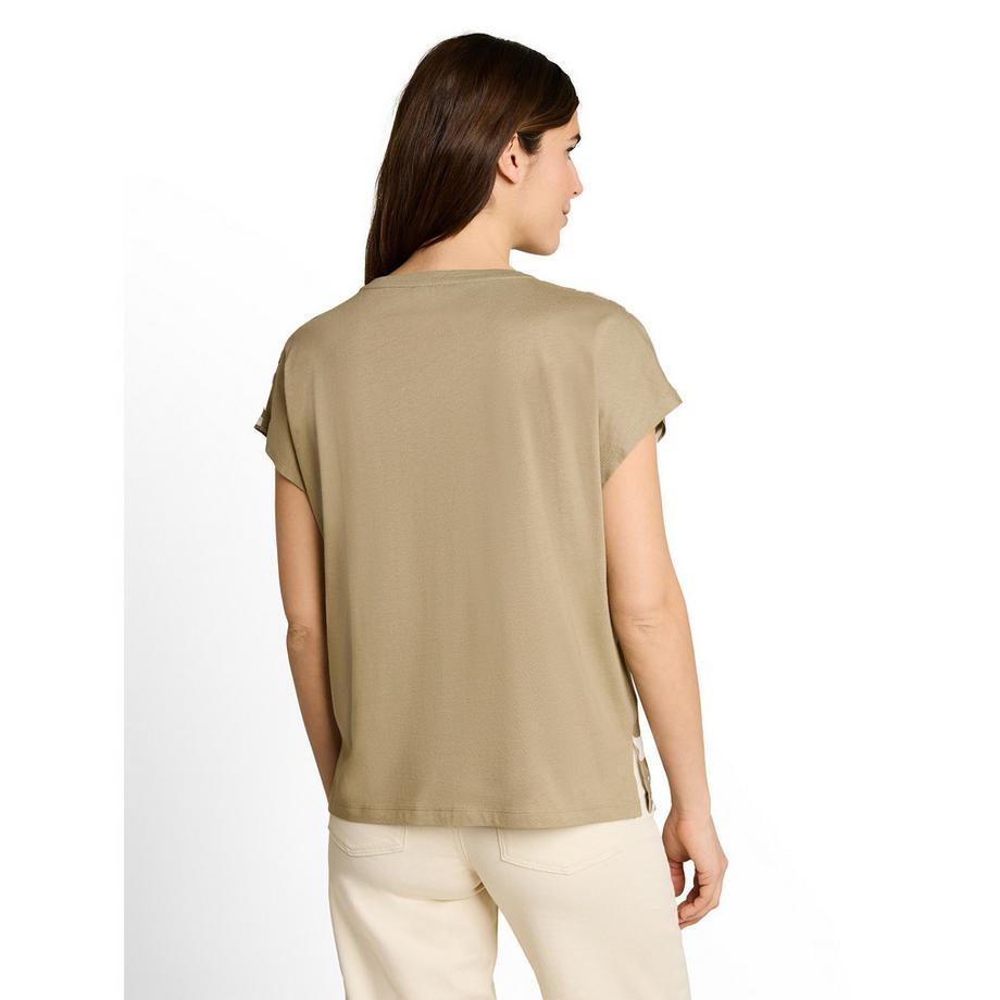 TOM TAILOR T-shirt à manches courtes à motifs  