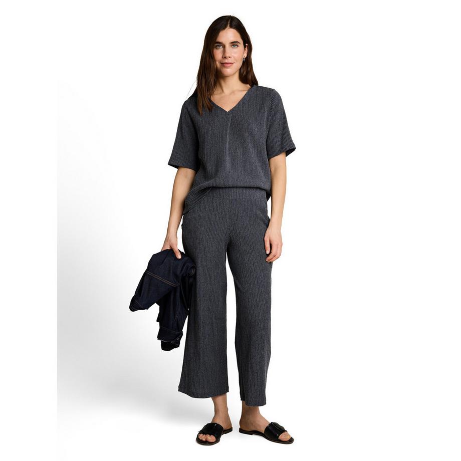 TOM TAILOR Pantalon court jambe large  