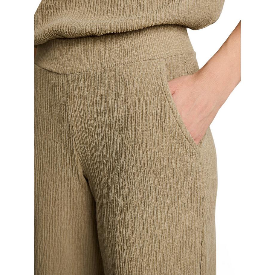 TOM TAILOR Pantalon court jambe large  