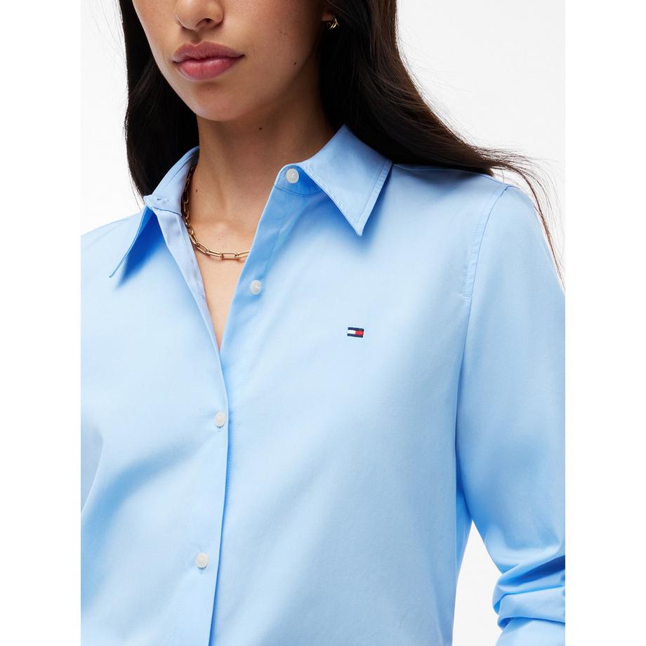 TOMMY HILFIGER Langärmelige Knopfbluse  