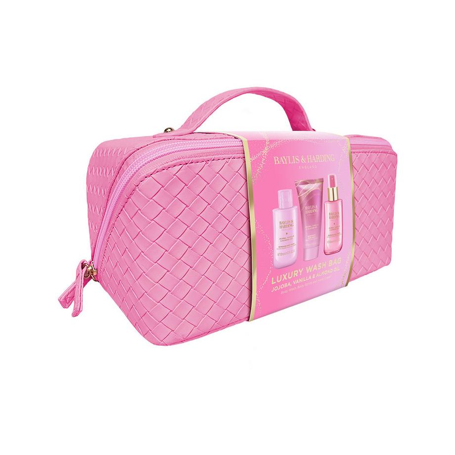 BAYLIS & HARDING  Jojoba, Vanilla & Almond Wash Bag Geschenkset 