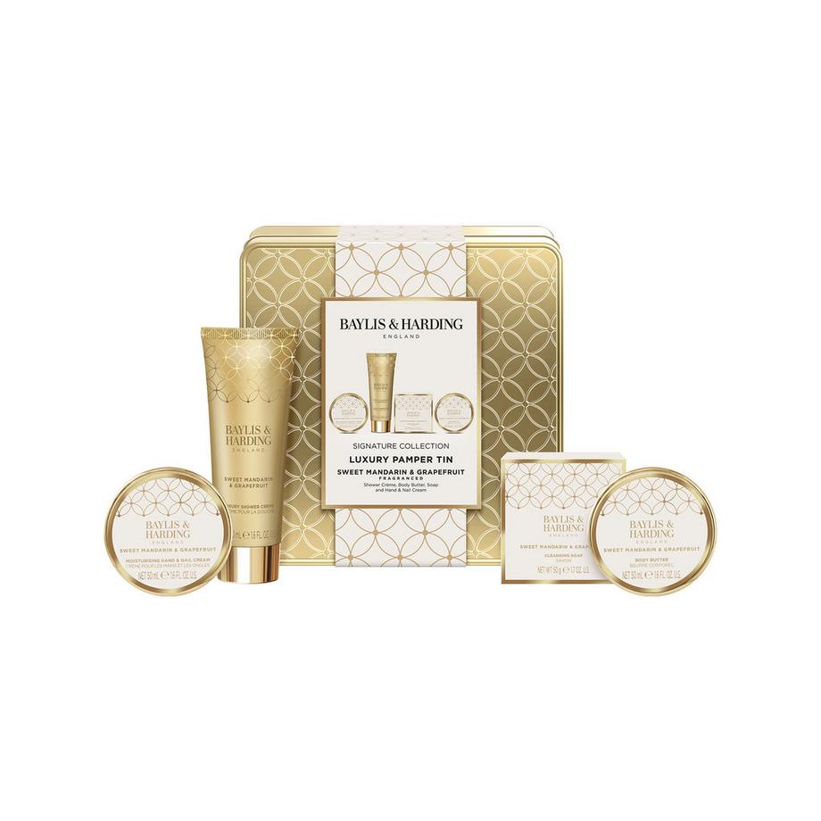 Sweet Mandarin & Grapefruit Tin Set Regalo