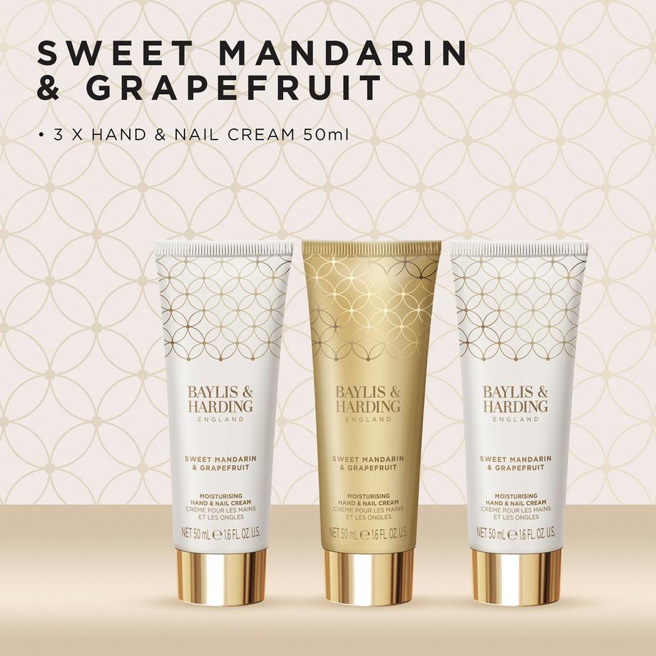 BAYLIS & HARDING  Sweet Mandarin & Grapefruit Handpflege Trio 