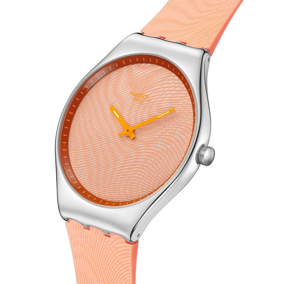 swatch IRIDESCENTLY PEACH Horloge analogique 
