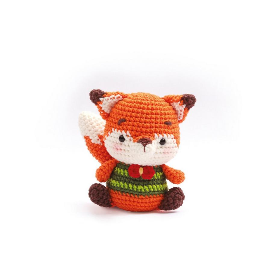 Graine Creative Häkelset Amigurumi Fuchs, 13 cm 