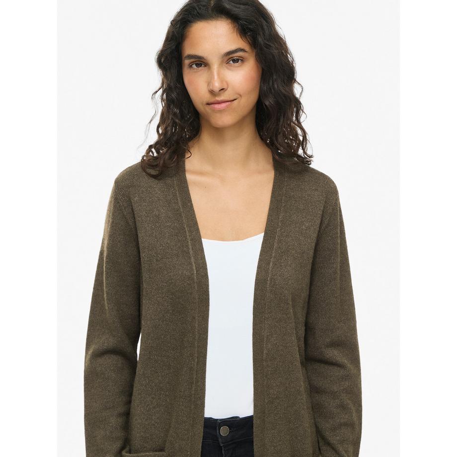 VILA Cardigan Manches Longues Ouvert  