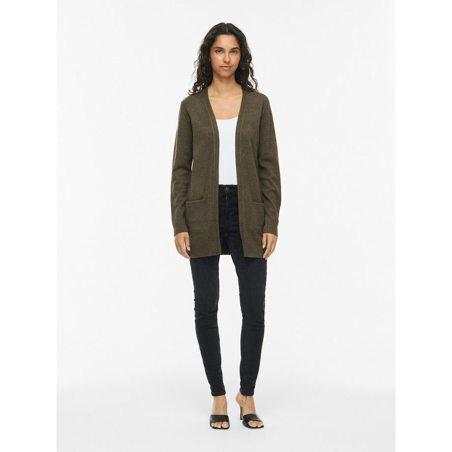 VILA Cardigan Manches Longues Ouvert  