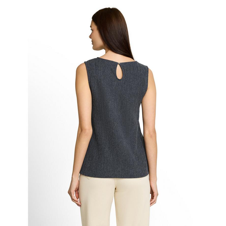 TOM TAILOR Top sans manches à col rond  