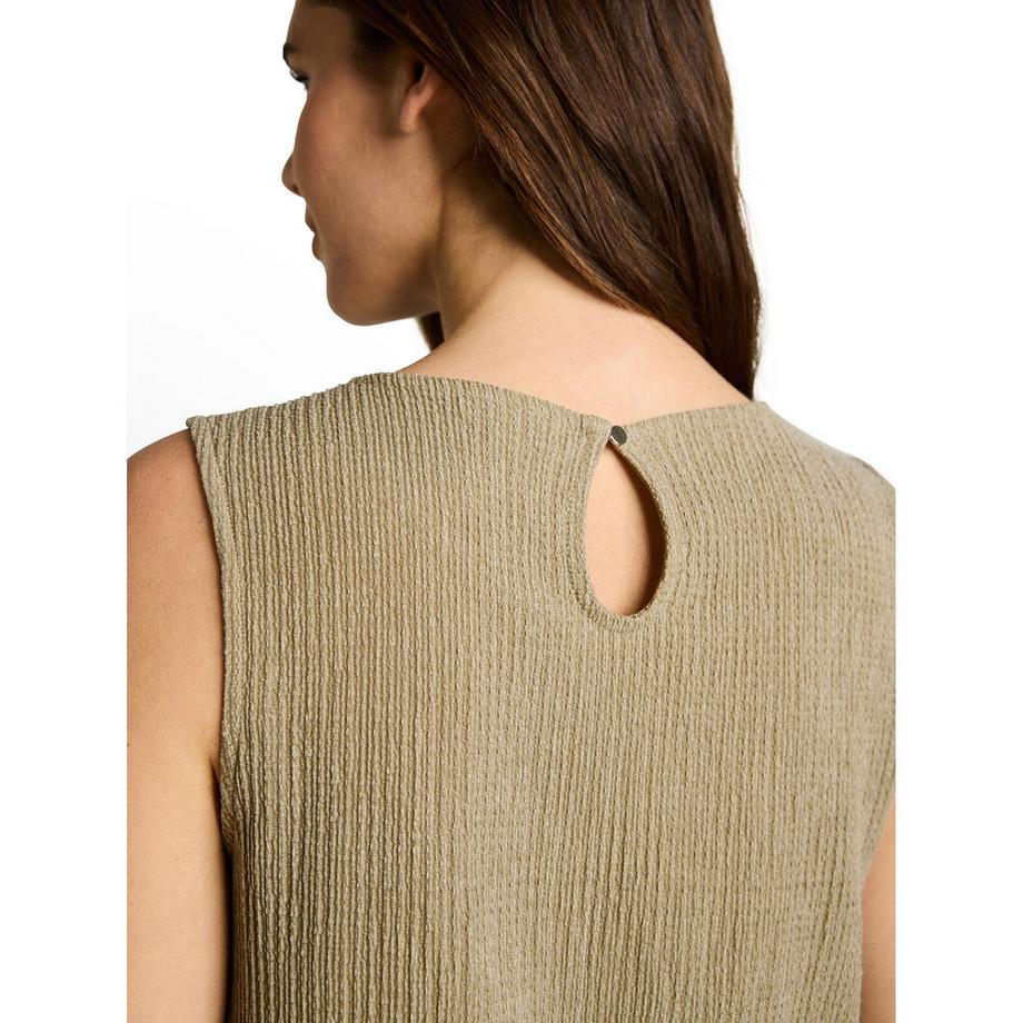 TOM TAILOR Top sans manches à col rond  