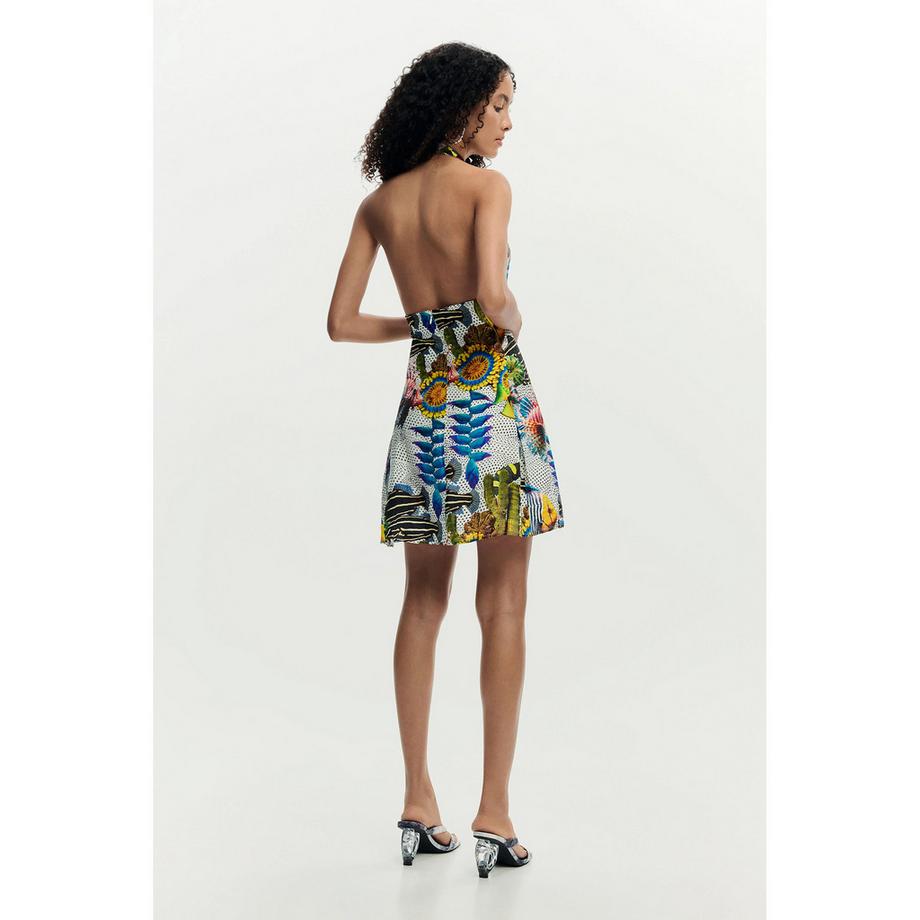 Desigual Halterneck Minikleid  