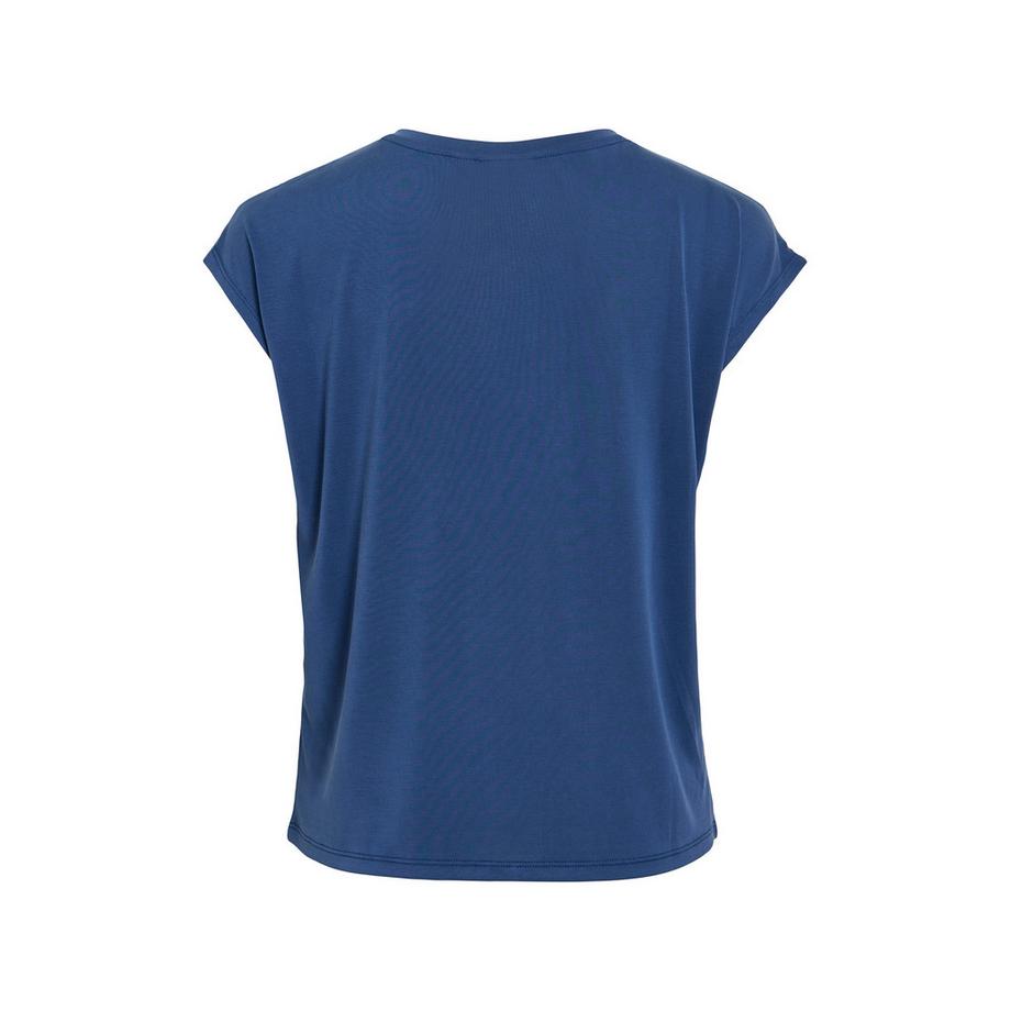 VILA V-Ausschnitt Kurzarm T-Shirt  