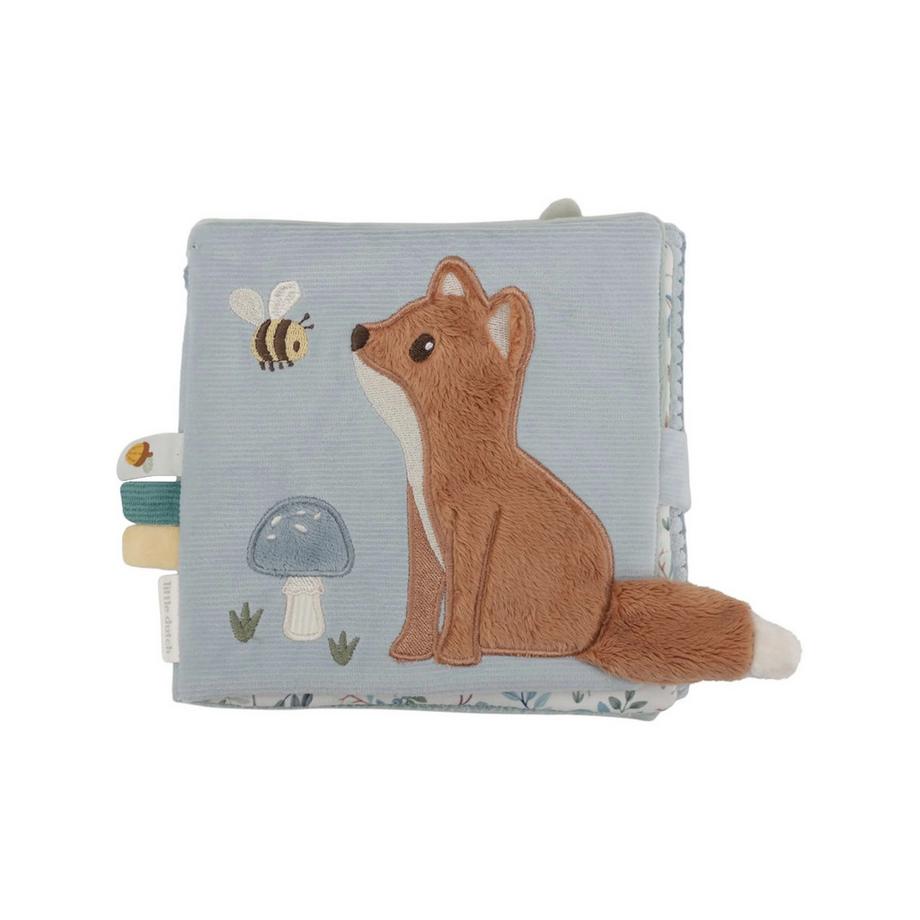 Livre d'éveil en peluche