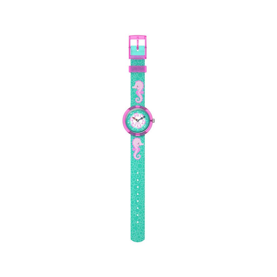 flik-flak BUBBLY SEAHORSE Analoguhr 
