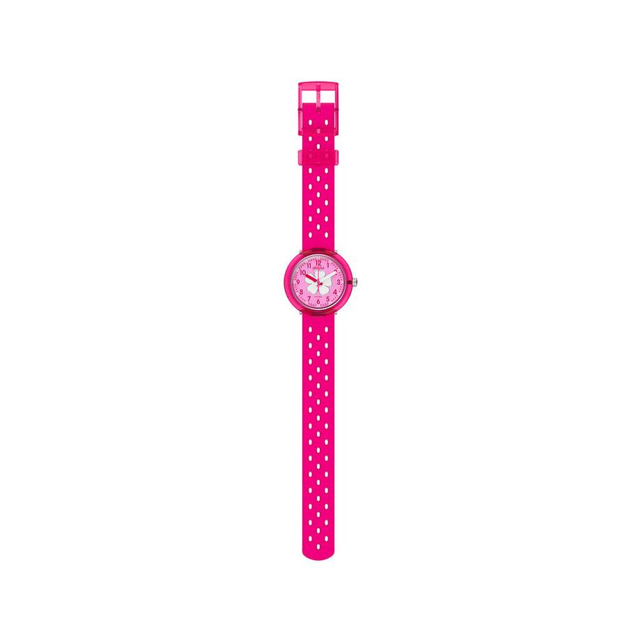 flik-flak FIZZ IN HIBISCUS Horloge analogique 