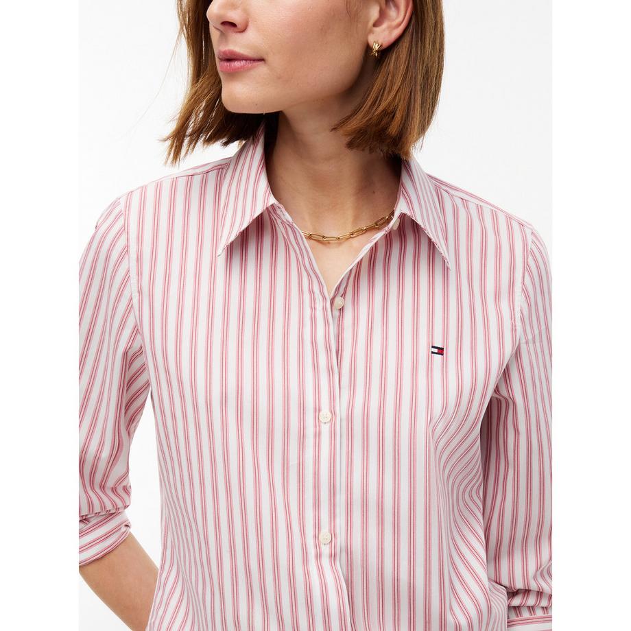 TOMMY HILFIGER Chemisier à rayures avec boutonnage  