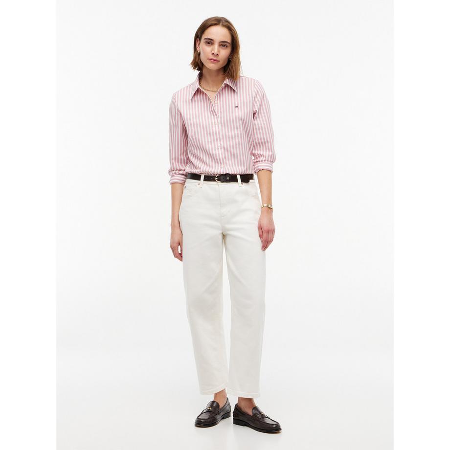 TOMMY HILFIGER Chemisier à rayures avec boutonnage  