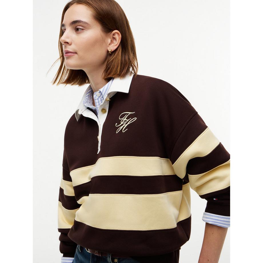 TOMMY HILFIGER XXS Maglione a collo polo a righe  