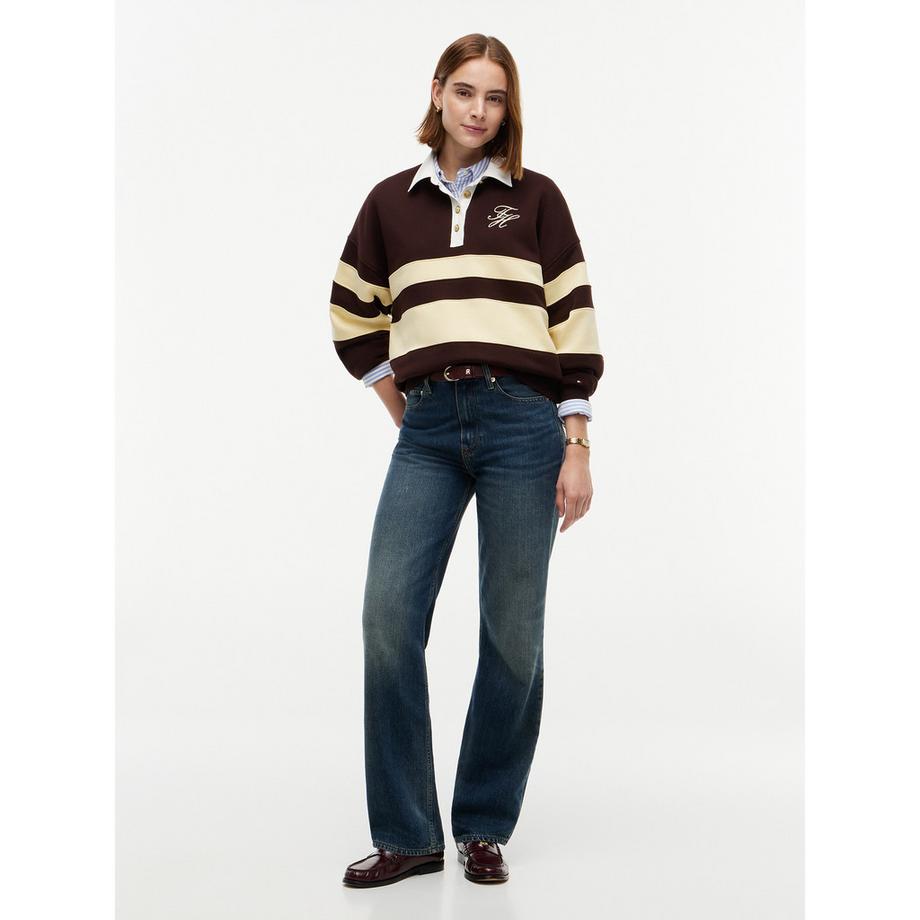 TOMMY HILFIGER XXS Maglione a collo polo a righe  