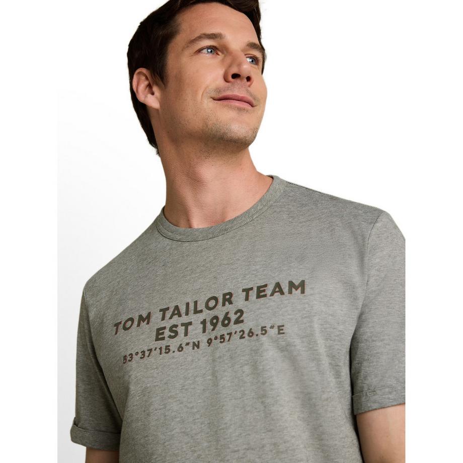 TOM TAILOR T-Shirt Imprimé Team  