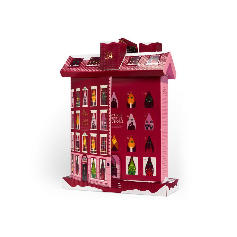 English Tea Shop  Calendario dell’Avvento di tè BIO « Winter Cottage » – 24 bustine piramidali 