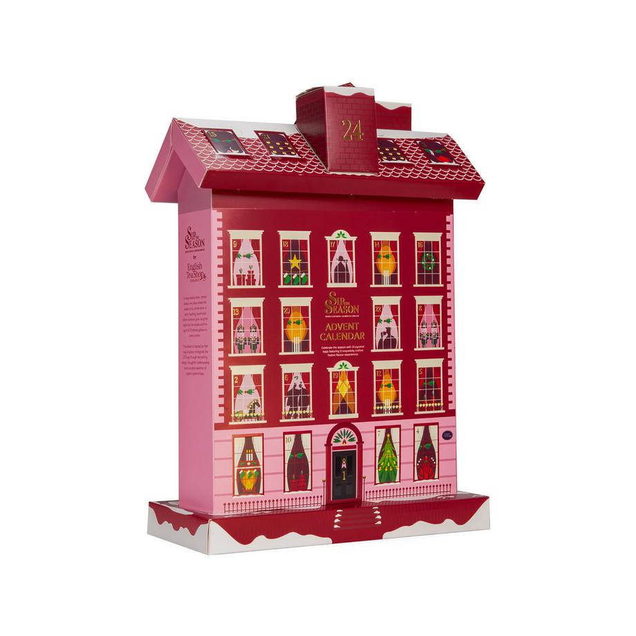 English Tea Shop  Calendario dell’Avvento di tè BIO « Winter Cottage » – 24 bustine piramidali 