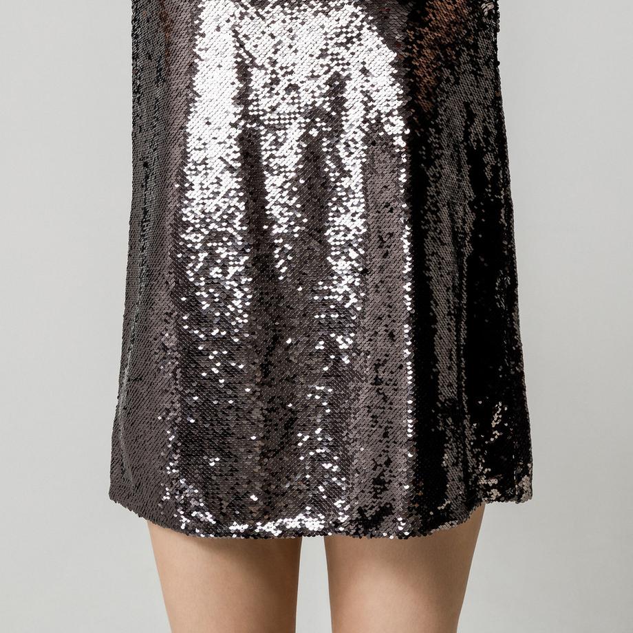 Manor Woman Robe de cocktail en paillettes  