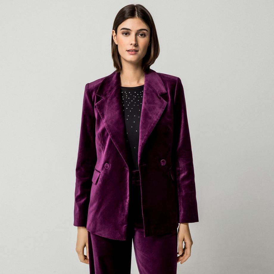 Manor Woman Blazer en velours  