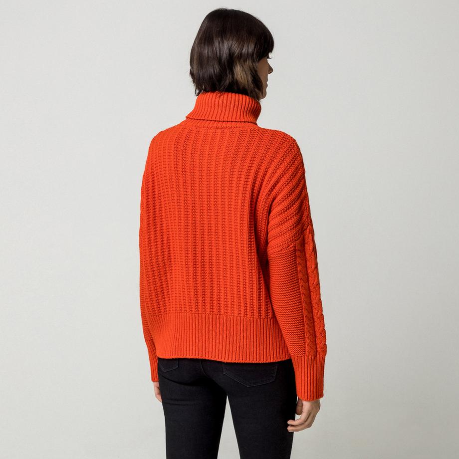 Manor Woman Pull col roulé  