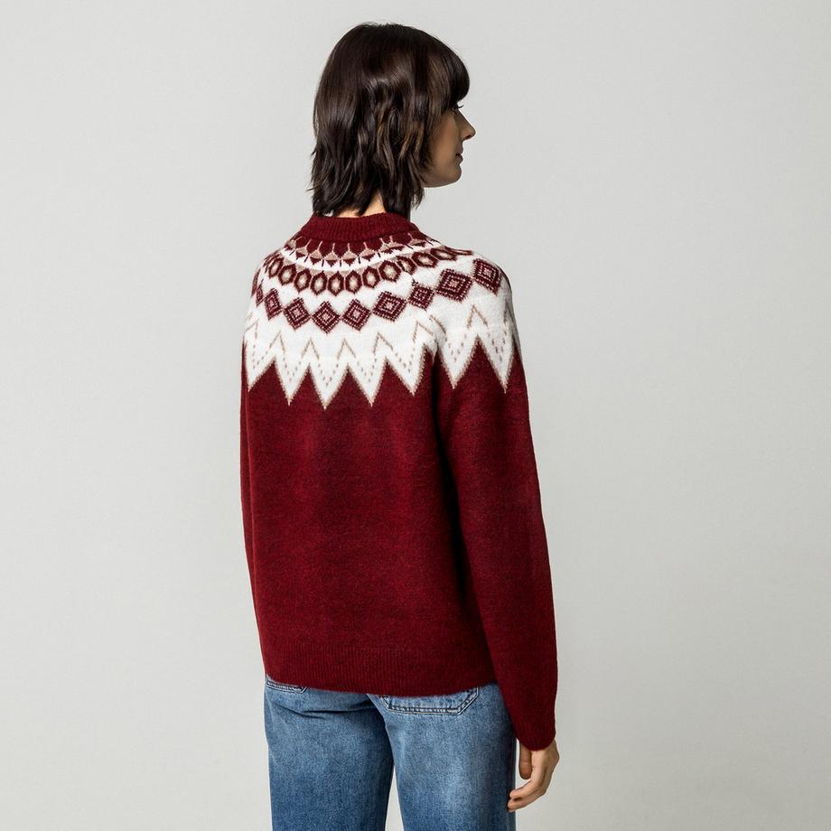 Manor Woman Pull tricoté Fair Isle  