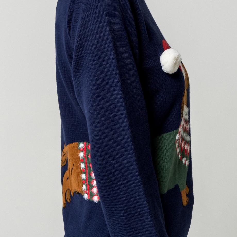 Manor Woman Pull de Noël avec applications  