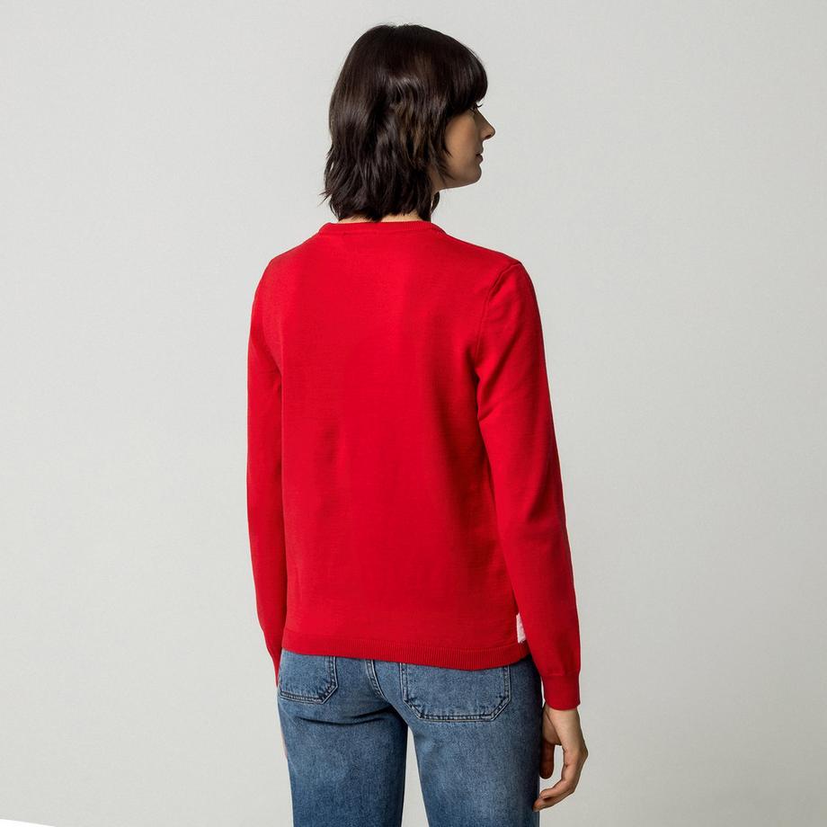 Manor Woman Pull de Noël avec applications  