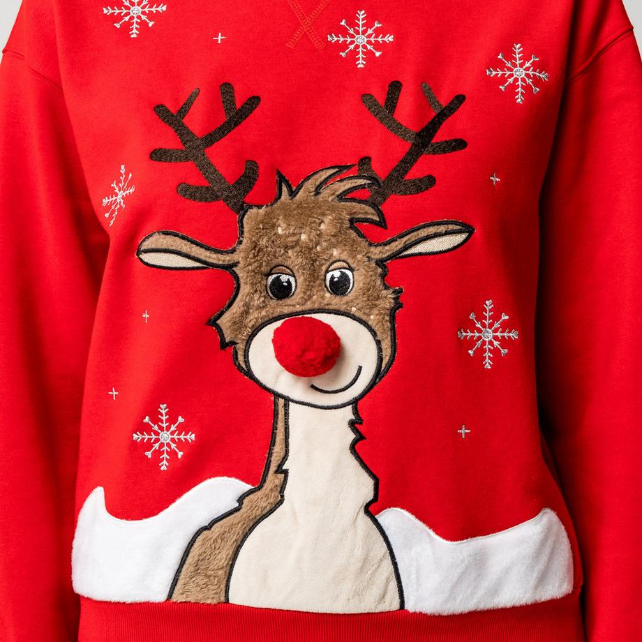 Manor Woman Pull de Noël avec applique  