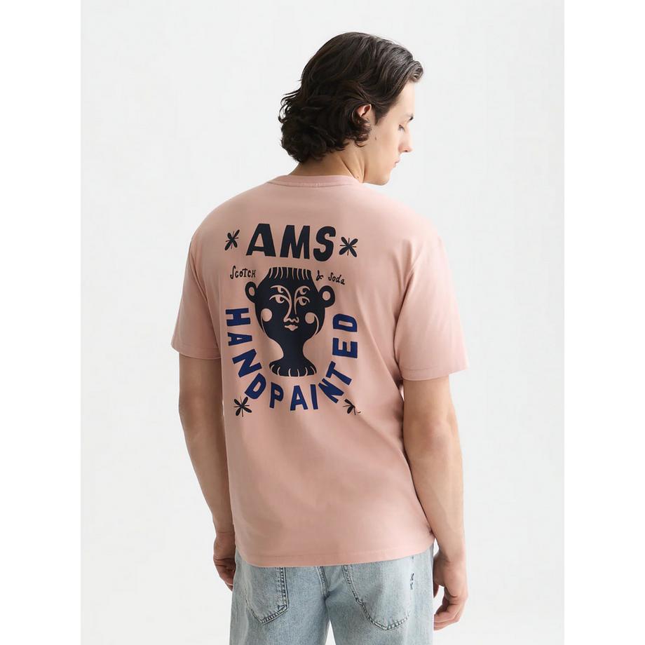 Scotch & Soda T-shirt dipinta a mano  