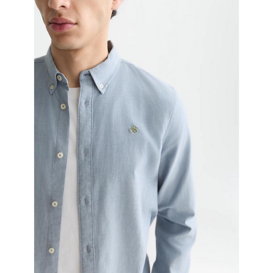 Scotch & Soda Chemise boutonnée à manches longues  