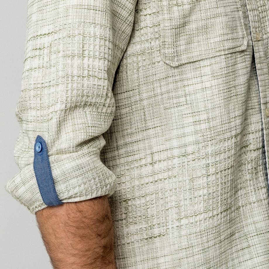 Scotch & Soda Chemise boutonnée à manches longues avec poches poitrine  