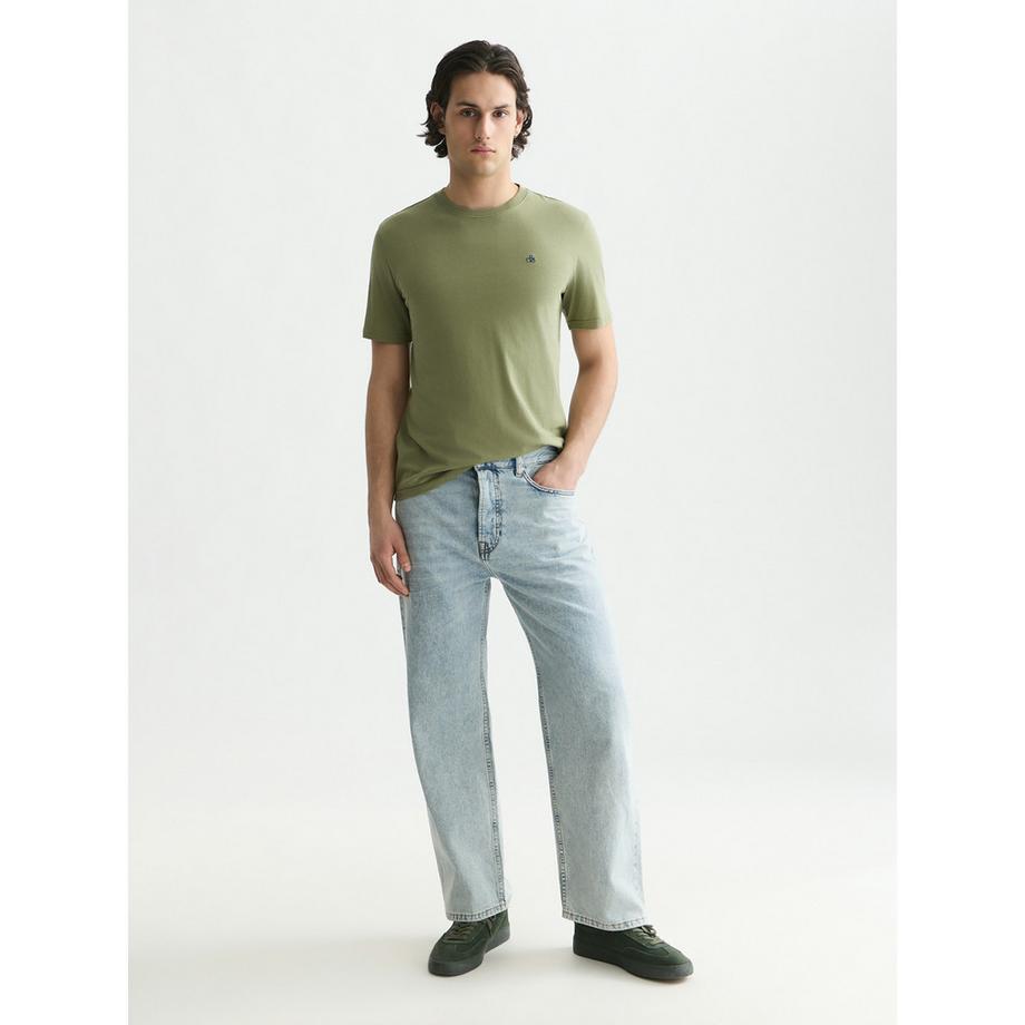 Scotch & Soda T-Shirt Col Rond Manches Courtes  