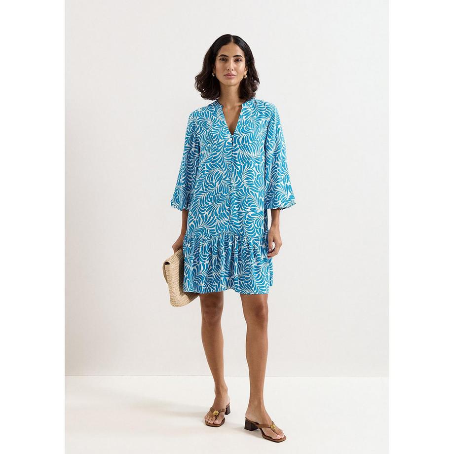 Phase Eight Phoebe Robe Imprimée Col V  