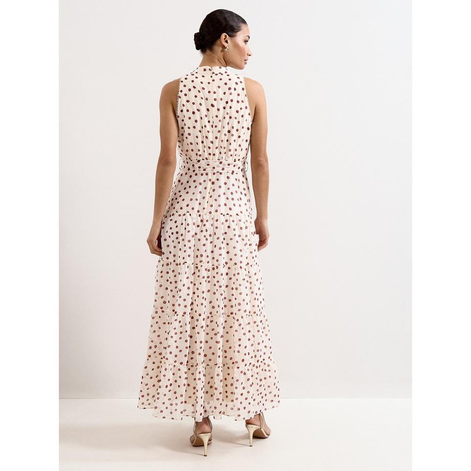 Phase Eight Nita Robe Maxi à Pois  
