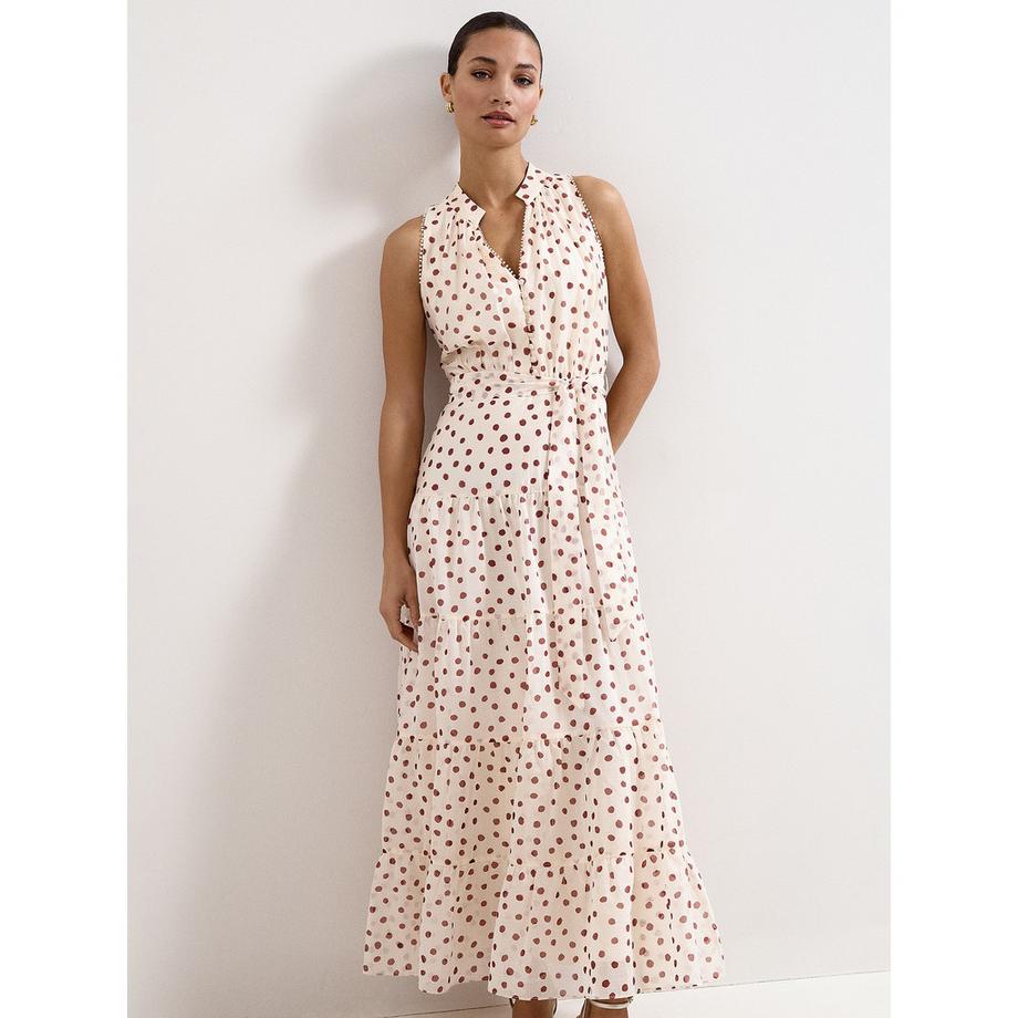 Phase Eight Nita Robe Maxi à Pois  