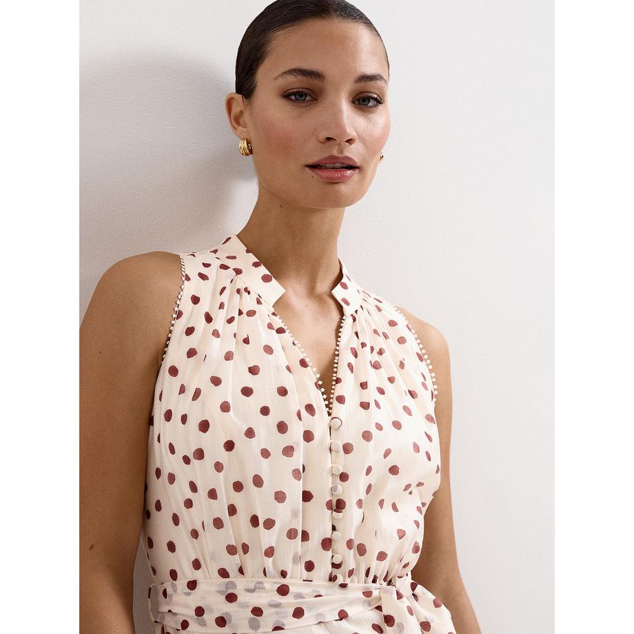 Phase Eight Nita Robe Maxi à Pois  