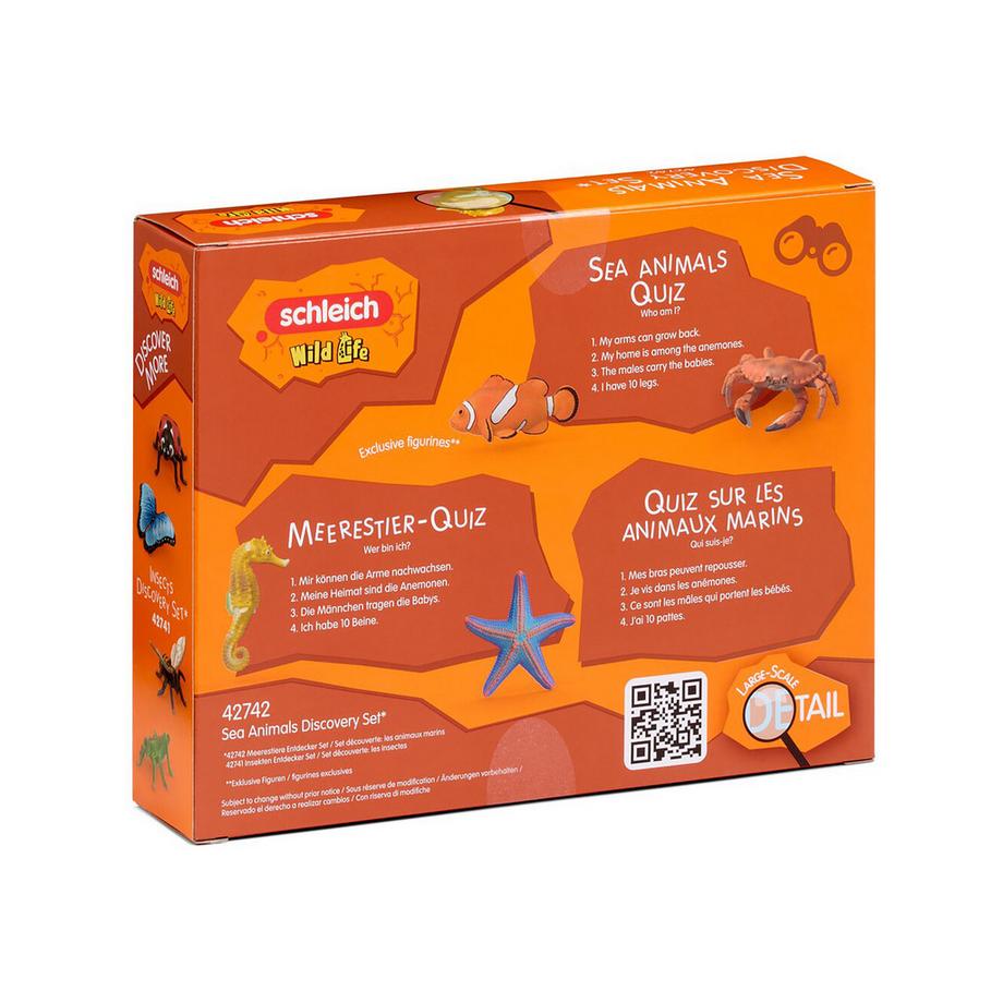 Schleich  42742 Coffret d’animaux marins 