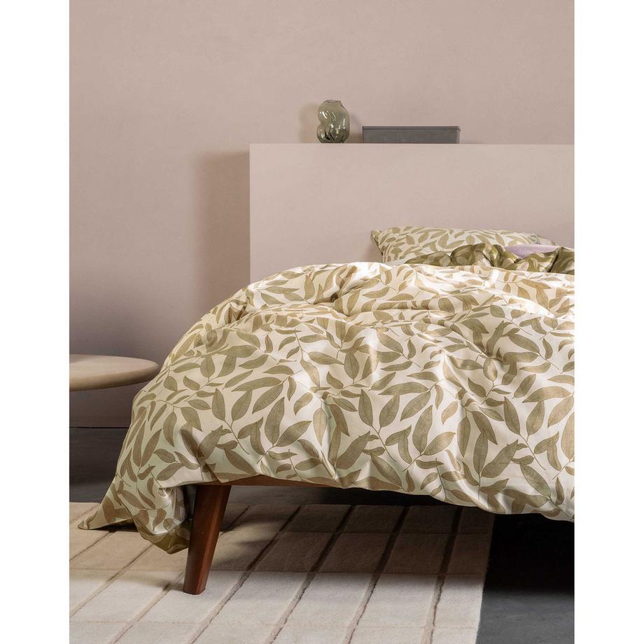 ESSENZA Housse de couette Clea à motif feuilles  