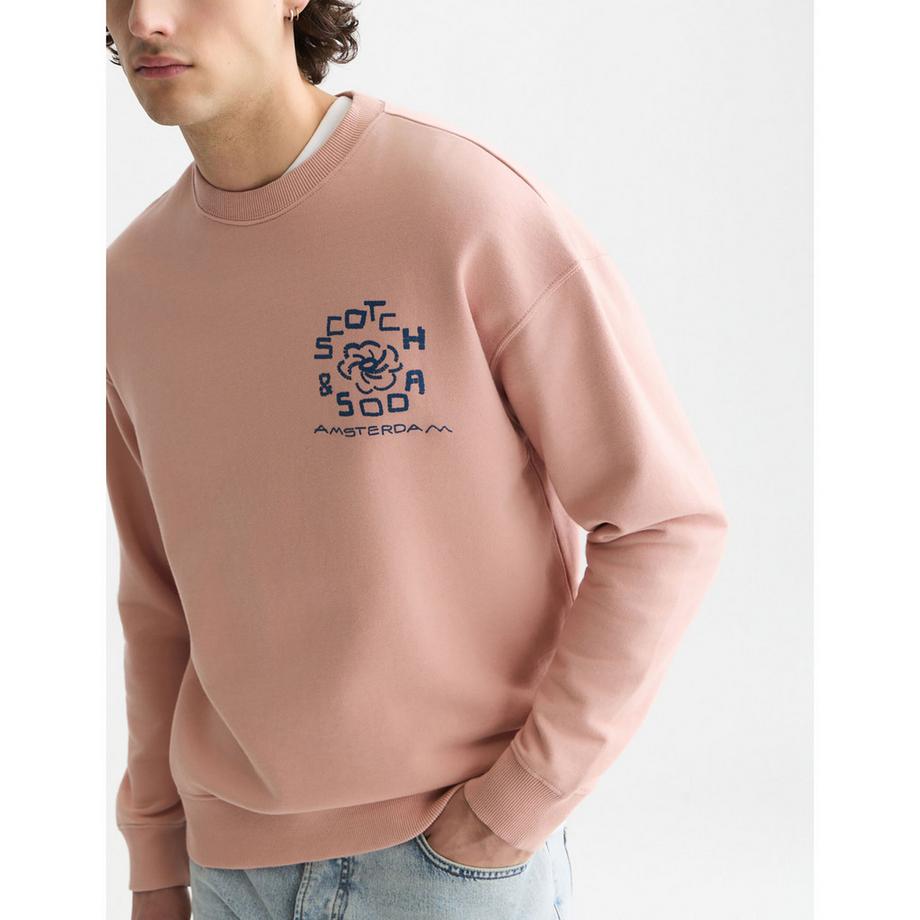 Scotch & Soda Sweatshirt Col Rond  