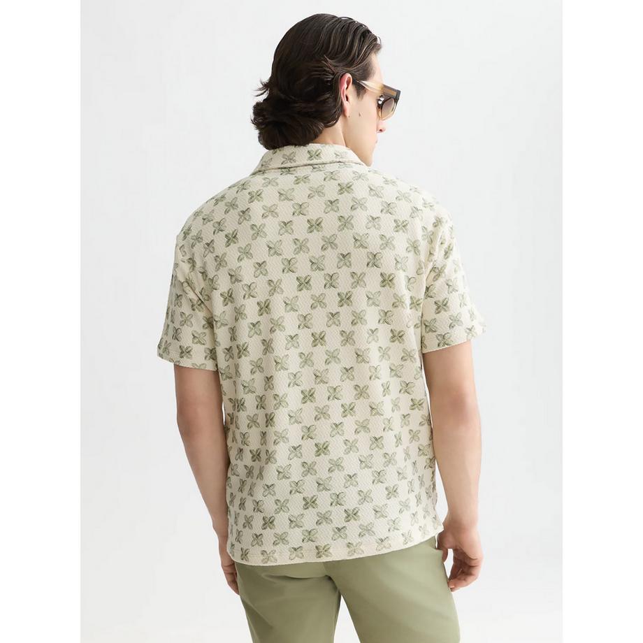 Scotch & Soda Polohemd Blumenmuster  