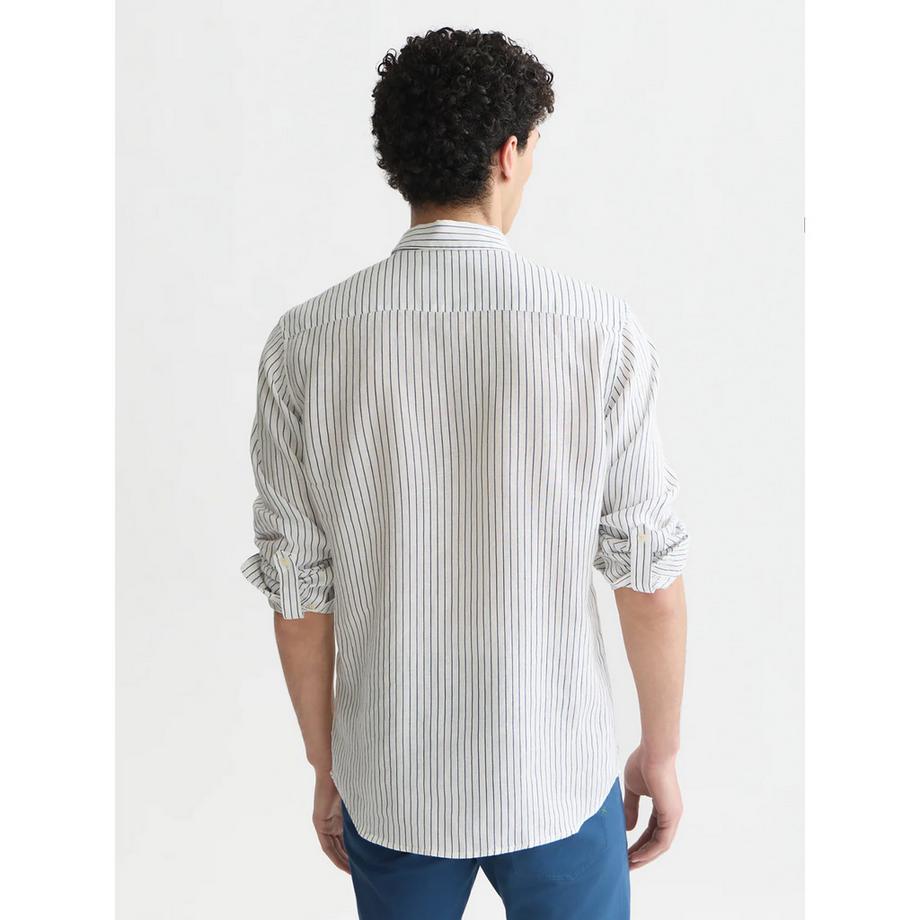 Scotch & Soda Polo à manches longues rayé  