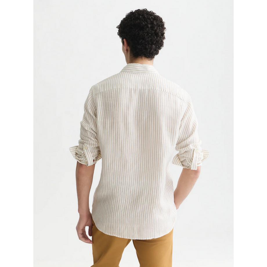 Scotch & Soda Polo à manches longues rayé  