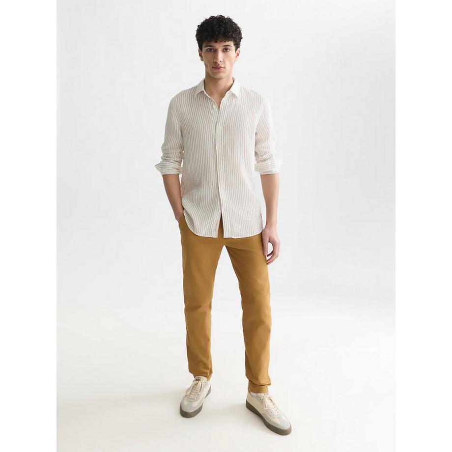 Scotch & Soda Polo à manches longues rayé  