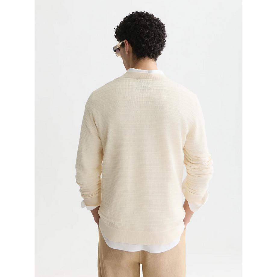Scotch & Soda Pull col rond avec poche poitrine  