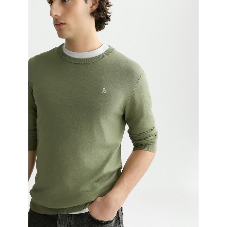 Scotch & Soda Pull Col Rond  